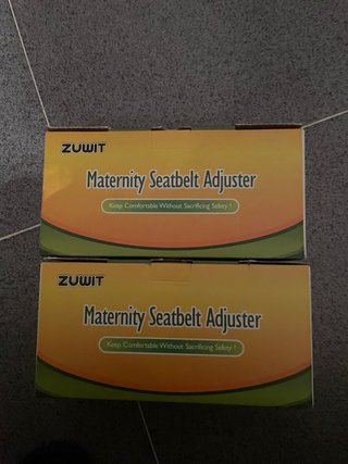 Cinturón premamá Zuwit Negro Talla Única ( 2 Unid)