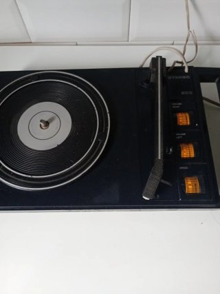 Tocadiscos Philips Negro