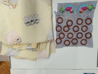 Cortinas infantiles ositos y perritos