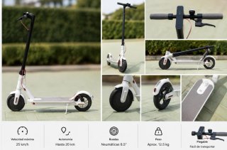 Patinete Eléctrico Xiaomi M365 Plegable.