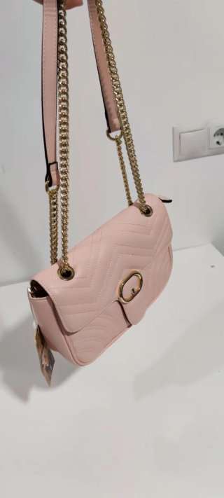 Bolso rosa elegante nuevo