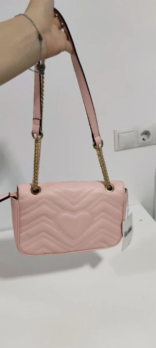 Bolso rosa elegante nuevo
