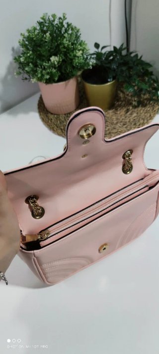 Bolso rosa elegante nuevo