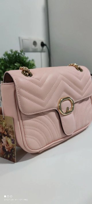 Bolso rosa elegante nuevo
