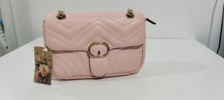 Bolso rosa elegante nuevo