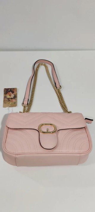 Bolso rosa elegante nuevo