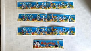 4 Cartine Kinder Sorpresa Balenotti