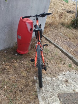Bicicleta Rockrider Naranja