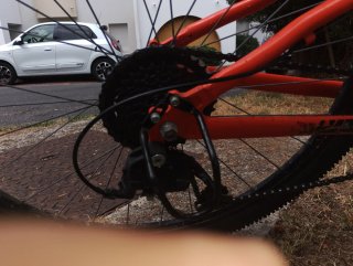 Bicicleta Rockrider Naranja