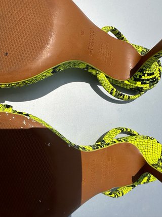 Sandalias Zara estampado serpiente
