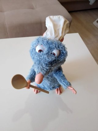 Muñeco Disney Pixar chef Ratatouille remy vintage