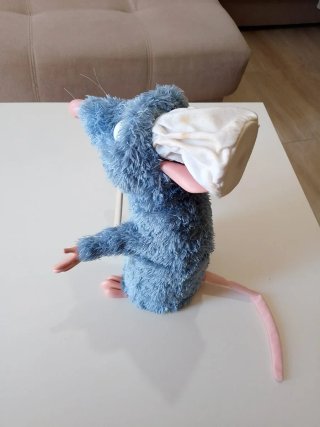 Muñeco Disney Pixar chef Ratatouille remy vintage