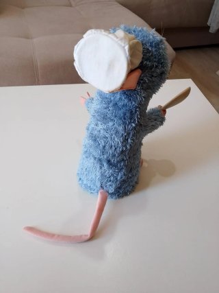 Muñeco Disney Pixar chef Ratatouille remy vintage