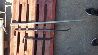 Palancas de montaje para neumáticos.