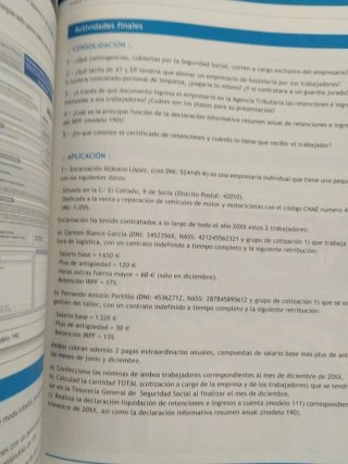 Operaciones Administrativas de Recursos Humanos