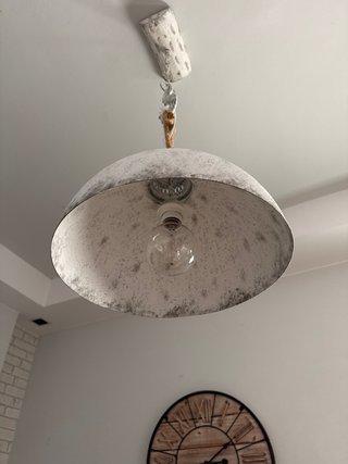 Lámpara colgante diseño marino metal