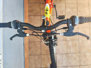 Bicicleta de Montaña DENBIKE 24 Roja Negociable