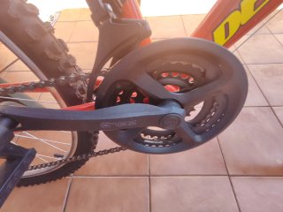 Bicicleta de Montaña DENBIKE 24 Roja Negociable