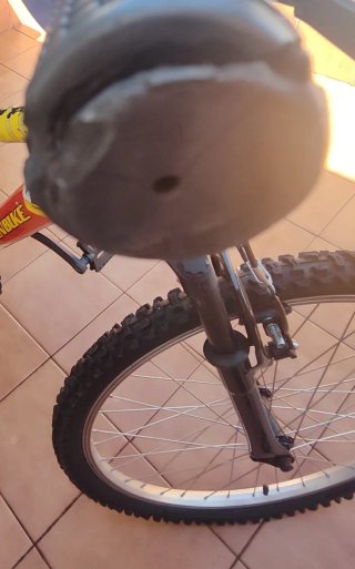 Bicicleta de Montaña DENBIKE 24 Roja Negociable