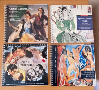 8,5€ por lote de 4 Agendas Culturales 1997-2000