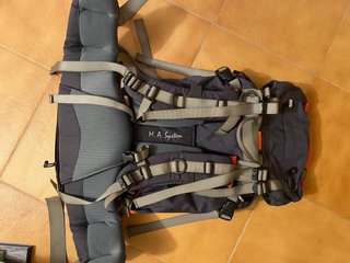 Mochila Altus Montblanc 50L Naranja/Gris