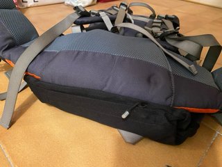 Mochila Altus Montblanc 50L Naranja/Gris
