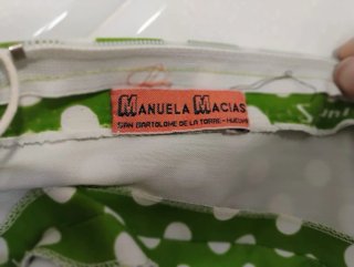 Vestido de Flamenca Verde Lunares