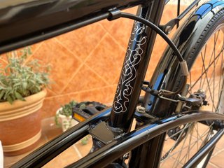 Bicicleta Paseo Country 26 Negra