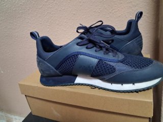 EA7 Emporio Armani Hombre Talla 42 Azul