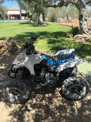 Quad Roan 110cc Blanco y Azul