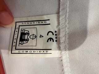 Pijama sanitario blanco T42