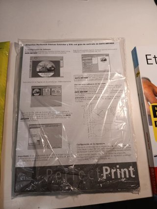 Pack de impresión de etiquetas de cd.