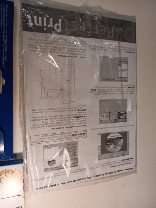 Pack de impresión de etiquetas de cd.