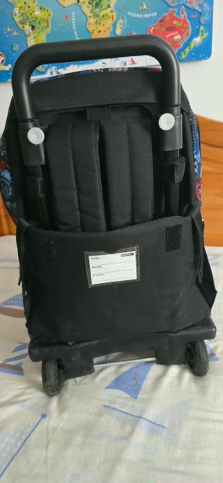 Mochila desmontable con ruedas