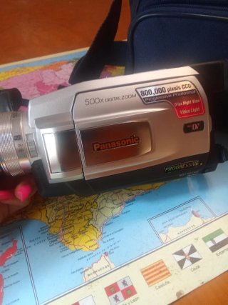 Videocámara Panasonic Zoom Mic 500x
