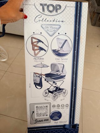 Carro de muñecas De Cuevas Reborn con caja
