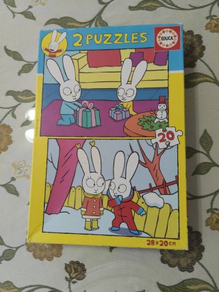 Puzzle Educa Simon 2x20 piezas