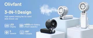 Ventilador Portátil recargable UBB SIN ESTRENAR