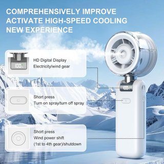 Ventilador Portátil recargable UBB SIN ESTRENAR