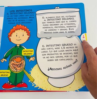 Libro infantil con pop - ups. Nuevo