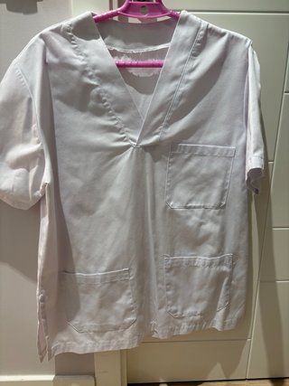 Casaca Sanitaria Blanca TCAE Enfermera