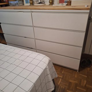Cómoda Ikea MALM Blanca (2 Unidades)