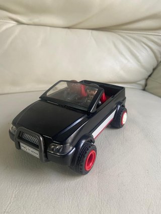 Coche Playmobil Negro con Figuras