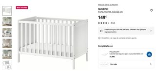Cuna Ikea Blanca