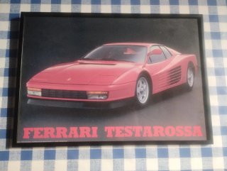 Cuadro Ferrari Testarossa