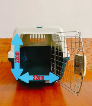 Transportín Perro/Gato Azul y Blanco