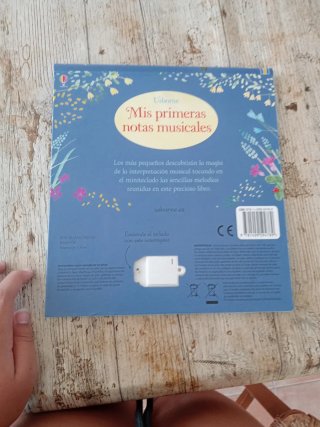 Libro piano Usborne Mis primeras notas musicales