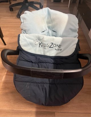 Silla coche bebé y saco invierno