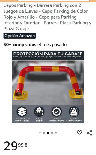 Barrera Parking Coche STARLUXE
