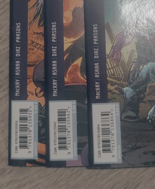 3 comics de la Patruya X
